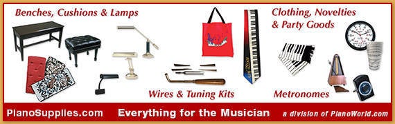 Piano accessories and music gift items, digital piano dolly, music theme party goods