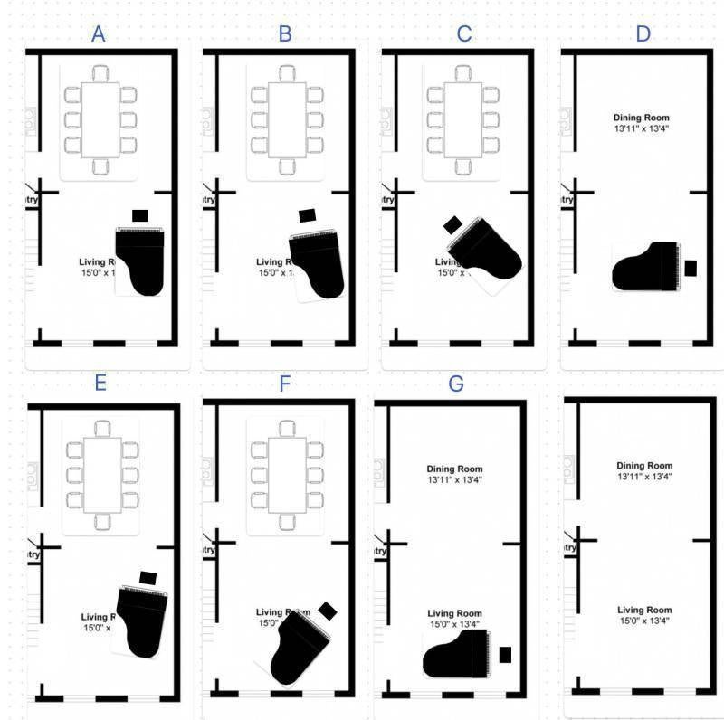 Piano Placement in connected rooms | Piano World